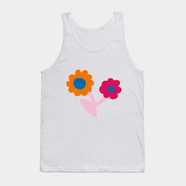 Twin Flower Tank Top by mister_fred_berlin